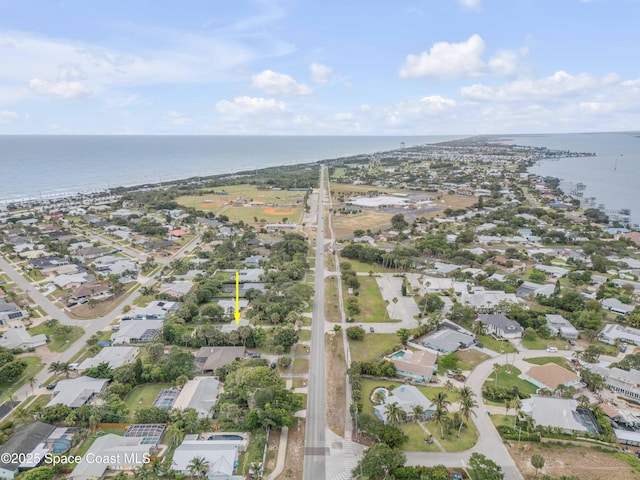 2007 Oak St, Melbourne Beach, FL 32951 - aerial overview of property's location featuring a nearby body of water and nearby suburban area