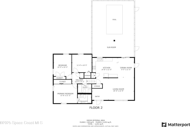 2007 Oak St, Melbourne Beach, FL 32951 - room layout