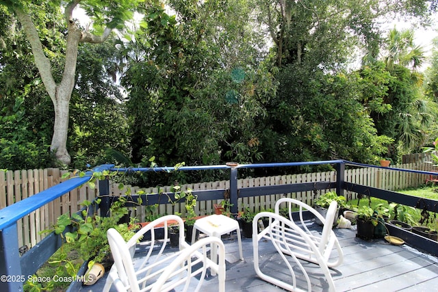 1112 Pine Creek Cir NE, Palm Bay, FL 32905 - view of deck