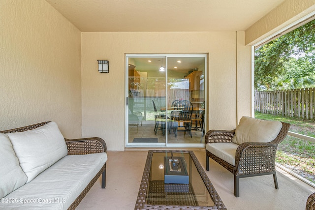 854 Belhurst Ln, Rockledge, FL 32955 - view of patio with outdoor lounge area