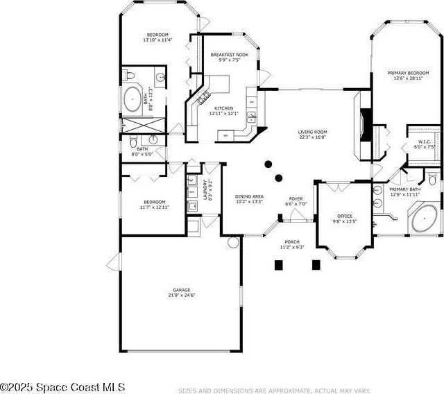4178 Ventana Blvd, Rockledge, FL 32955 - floor plan / room layout