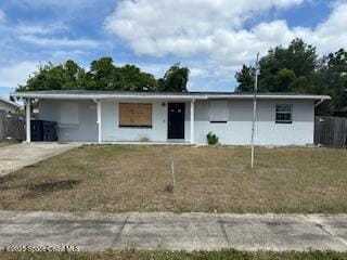 3320 Argyle Rd, Titusville, FL 32796 - single story home featuring a front yard and stucco siding