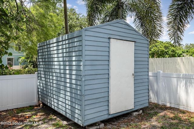 8103 Magnolia Ave, Cape Canaveral, FL 32920 - view of shed