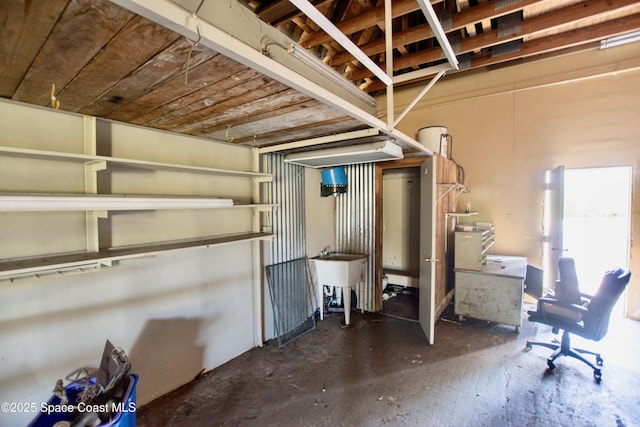 5510 Howell Branch Rd, Winter Park, FL 32792 - below grade area featuring a sink