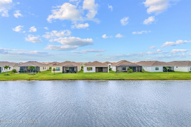8854 Alister Dr, Melbourne, FL 32940 - water view featuring nearby suburban area