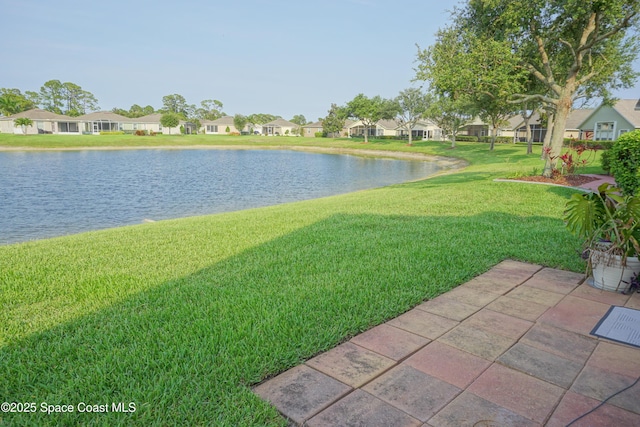 water view with nearby suburban area