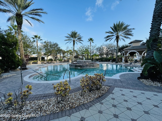 6421 Borasco Dr, Melbourne, FL 32940 - view of community pool