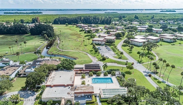 18 Vista Palm Ln Unit 102, Vero Beach, FL 32962 - bird's eye view of a large body of water, a golf club, and a pool