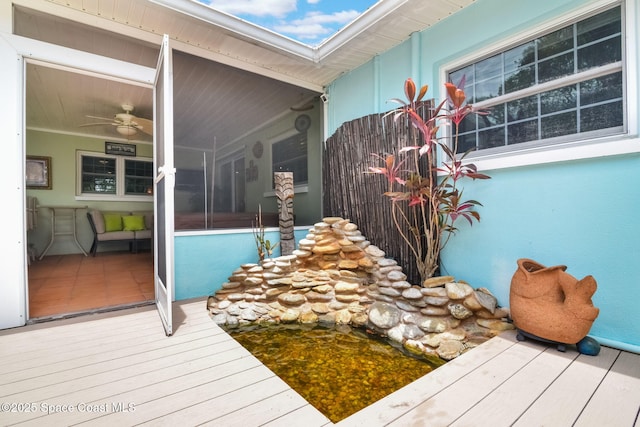 1029 Palmer Rd, Rockledge, FL 32955 - view of deck