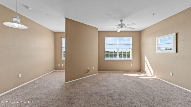 1766 Sophias Dr Unit 204, Melbourne, FL 32940 - carpeted spare room with a ceiling fan, a smoke detector, and baseboards