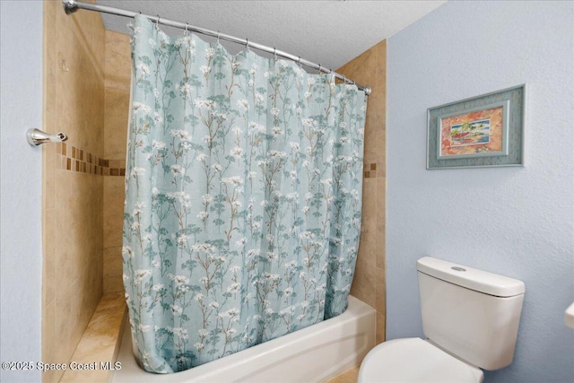 121 Lancha Cir Unit 206, Indian Harbour Beach, FL 32937 - bathroom with shower / bathtub combination with curtain and toilet