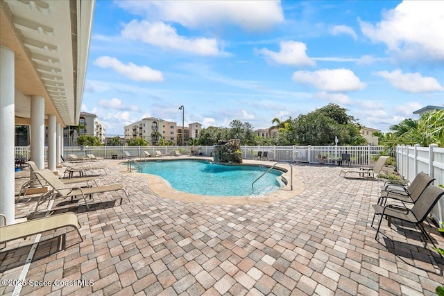 121 Lancha Cir Unit 206, Indian Harbour Beach, FL 32937 - community pool with a patio