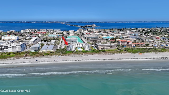 4000 Ocean Beach Blvd Unit 1J, Cocoa Beach, FL 32931 - view of urban area featuring expansive beach