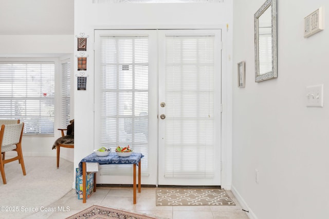 1181 Cypress Trace Dr, Melbourne, FL 32940 - doorway featuring plenty of natural light and baseboards