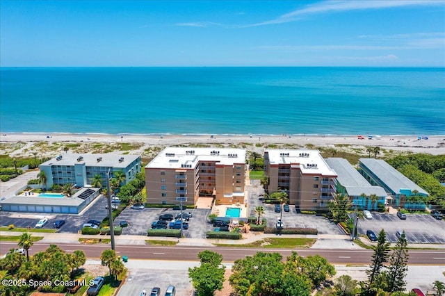 1527 S Atlantic Ave Unit 201, Cocoa Beach, FL 32931 - bird's eye view of expansive beach