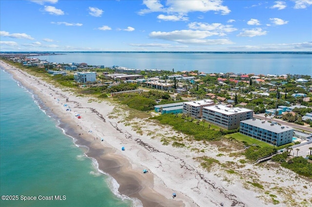 1527 S Atlantic Ave Unit 201, Cocoa Beach, FL 32931 - drone / aerial view of extended coastline