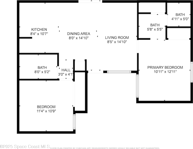1021 Abada Ct NE Unit 106, Palm Bay, FL 32905 - room layout