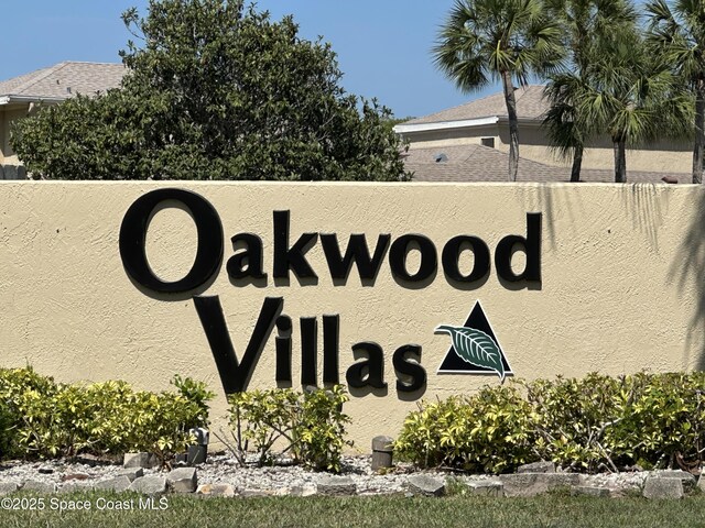 1021 Abada Ct NE Unit 106, Palm Bay, FL 32905 - view of community sign