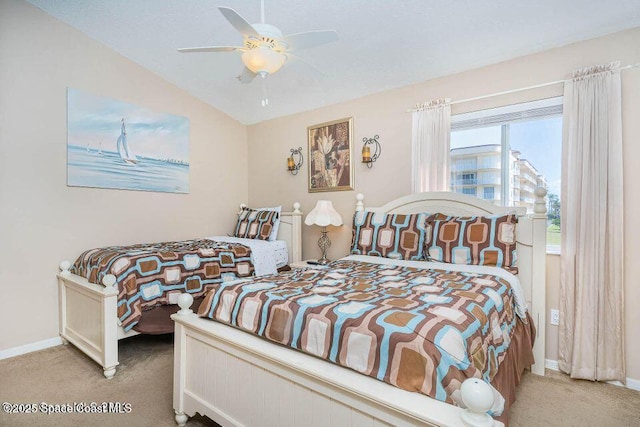 635 Seaport Blvd Unit T257, Cape Canaveral, FL 32920 - carpeted bedroom with baseboards and a ceiling fan