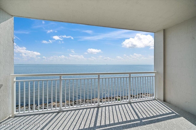 1825 Riverside Dr Unit 205, Titusville, FL 32780 - balcony with a water view
