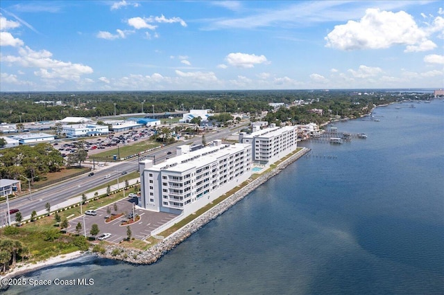 1825 Riverside Dr Unit 205, Titusville, FL 32780 - drone / aerial view of a large body of water