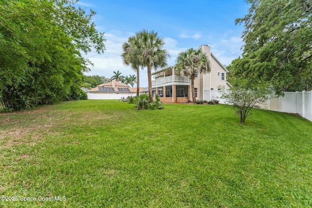 2225 Royal Oaks Dr, Rockledge, FL 32955 - view of yard with a balcony