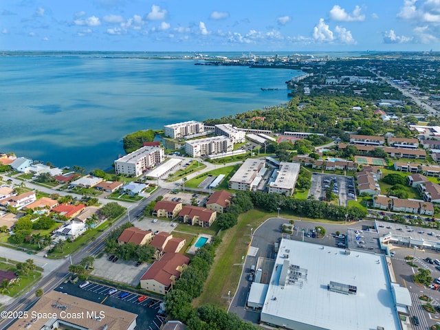 5630 N Banana River Blvd Unit 1, Cocoa Beach, FL 32931 - aerial view of a large body of water