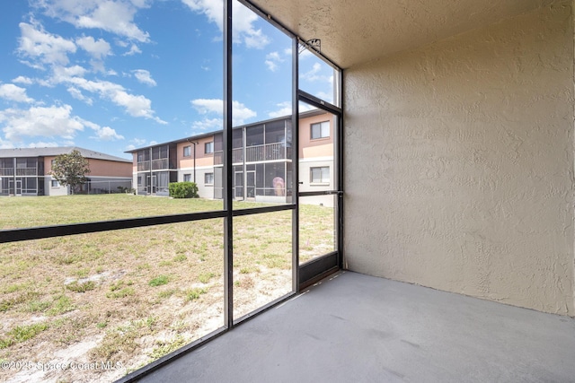 1714 University Ln Unit 201, Cocoa, FL 32922 - view of unfurnished sunroom