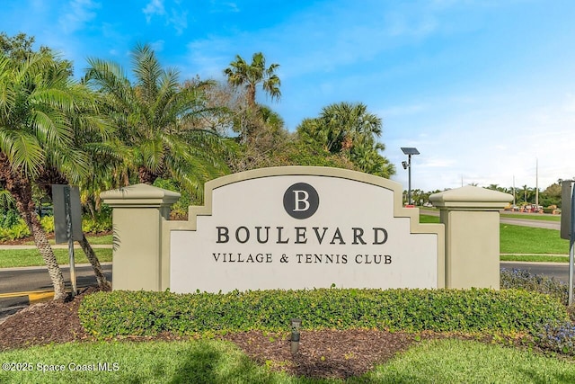 1629 Baseline Ln, Vero Beach, FL 32967 - view of community / neighborhood sign