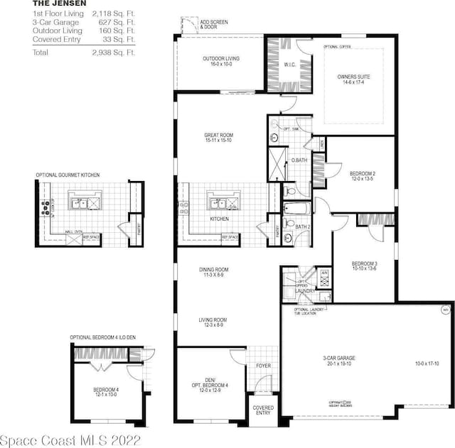 4377 Kelsey Ln, Sebastian, FL 32976 - room layout