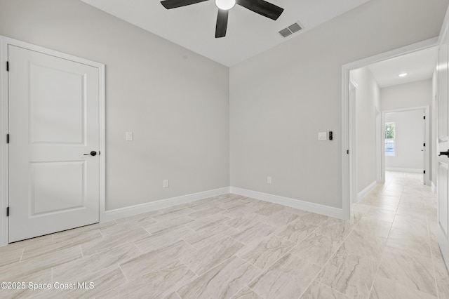 8286 100th Ave, Vero Beach, FL 32967 - unfurnished room featuring ceiling fan and baseboards