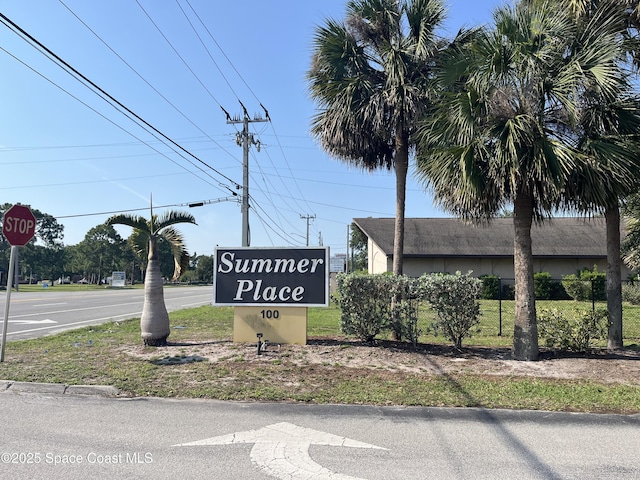 110 Summer Pl Unit 4, Merritt Island, FL 32953 - view of community / neighborhood sign