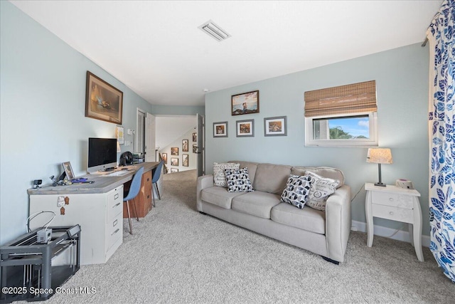 912 Hialeah St, Rockledge, FL 32955 - office area featuring light carpet
