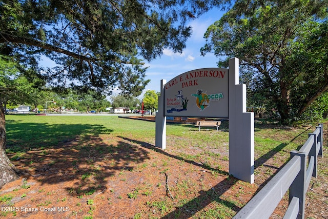 418 N Fiske Blvd, Cocoa, FL 32922 - view of community sign