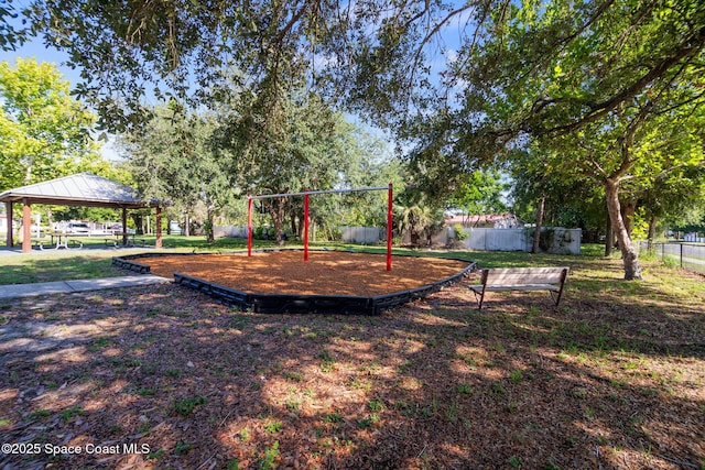 418 N Fiske Blvd, Cocoa, FL 32922 - communal playground featuring a gazebo