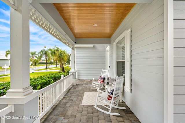 1172 Vestavia Cir, Melbourne, FL 32940 - view of porch