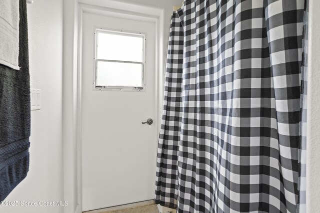 2922 Brandywine Cir, Titusville, FL 32796 - full bath with curtained shower