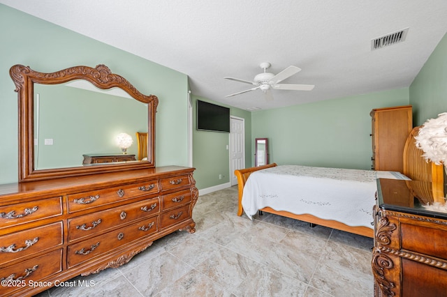 1317 Mohegan Ter SE, Palm Bay, FL 32909 - bedroom featuring ceiling fan and a closet