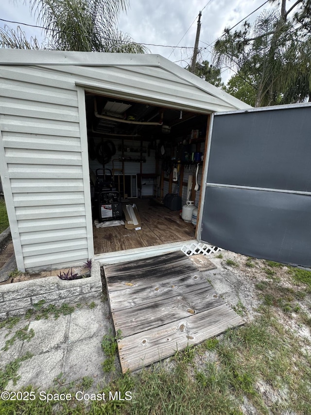 157 Lehigh Ave SE, Palm Bay, FL 32909 - view of garage