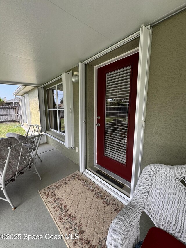 157 Lehigh Ave SE, Palm Bay, FL 32909 - entrance to property with a patio