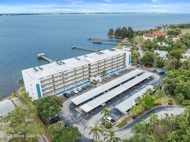 3901 Dixie Hwy NE Unit 301, Palm Bay, FL 32905 - aerial view of a large body of water and apartment complex