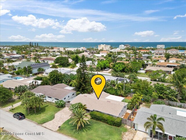 629 Verbenia Dr, Satellite Beach, FL 32937 - drone / aerial view of a nearby body of water