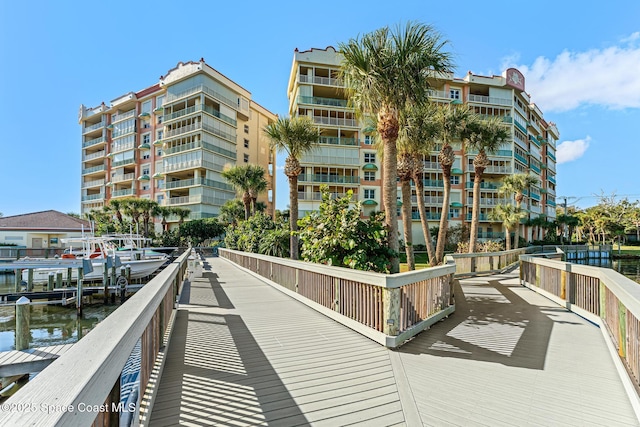 104 Riverside Dr Unit 301, Cocoa, FL 32922 - view of apartment building / complex featuring a water view