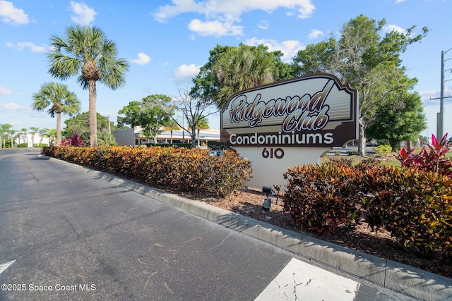 627 Ridge Club Dr Unit 14, Melbourne, FL 32934 - view of community / neighborhood sign