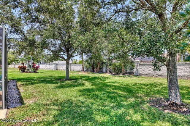 1545 Boca Rio Dr, Melbourne, FL 32940 - view of yard