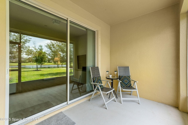5928 Van Ness Dr, Melbourne, FL 32940 - balcony featuring a water view