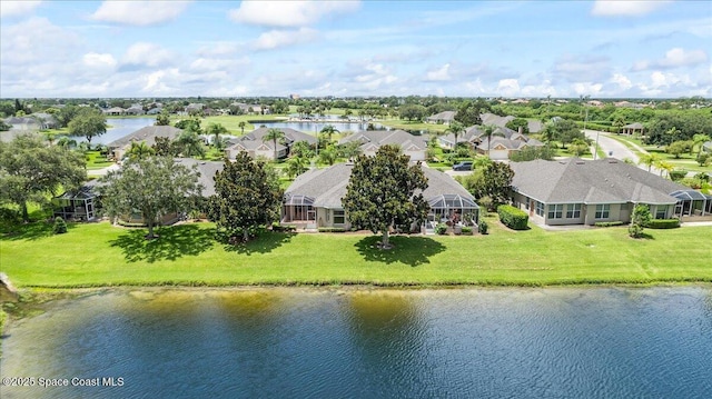 4160 Aberdeen Cir, Rockledge, FL 32955 - aerial view of residential area featuring a nearby body of water