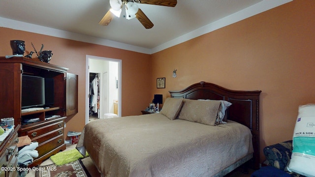 824 Temple St, Cocoa, FL 32922 - bedroom featuring ceiling fan