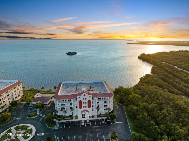 8984 Puerto Del Rio Dr Unit 202, Cape Canaveral, FL 32920 - aerial view of a large body of water