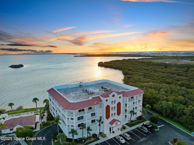 8984 Puerto Del Rio Dr Unit 202, Cape Canaveral, FL 32920 - drone / aerial view of a nearby body of water